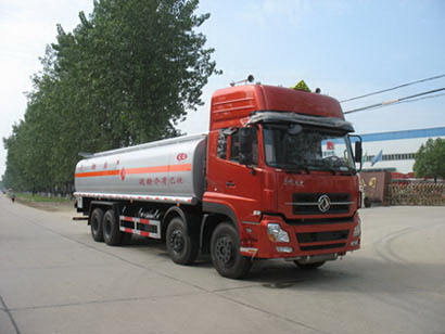 東風(fēng)天龍前四后八化工液體運輸車(DFL1311A4)